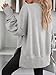 ANRABESS Women Oversized Sweatshirts Thumbhole Long Sleeve Hoodies Shirts 2025 Fall Side Slit Pullover Top Teen Y2k Outfits Grey X-Large