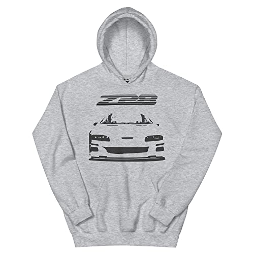 Chevy Camaro Z28 Fourth Generation 4th Gen Unisex Hoodie Sport Grey2