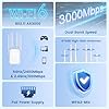 AX3000 Outdoor WiFi 6 Extender - Long Range Outdoor WiFi Extender Signal Booster, IP67 Weatherproof & PoE Support for Large Yard, Farm, RV, Works with Starlink & Up to 256+ Devices