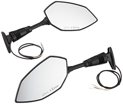 キジマ　KIJIMA TECH MIRROR TECH03ミラー 左右セット 廃番・完売】TECH03ミラー デュアルミラー ブラック 10mm 左側用