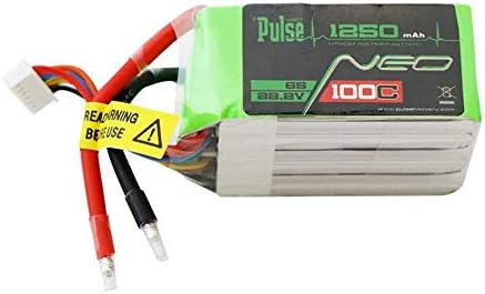 Pulse NEO 1250mAh 100C 22.2V 6S LiPo Battery - XT60 Connector