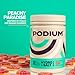 Podium Nutrition, Instantized BCAA Powder, Hydro and Salt, Mango Peach, 30 Servings, Electrolytes, Hydration, Recovery