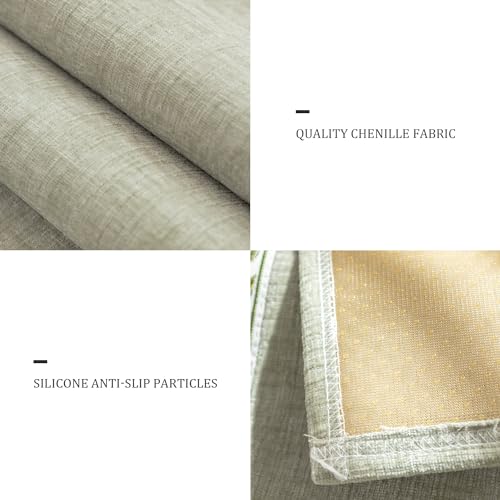 Housse de canapé en chenille lavable : protégez votre sofa des griffes de chat - 4