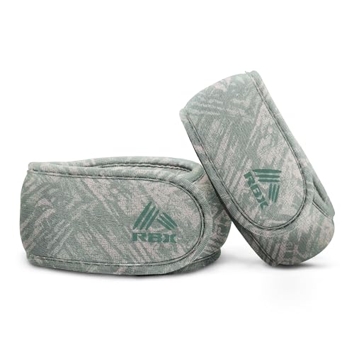 Image of RBX Wrist & Ankle Weights Set (2LB Pair /1LB Each), Adjustable Comfort Fit for Training & Toning