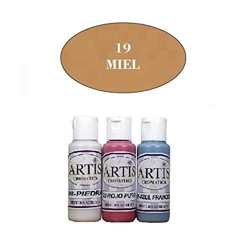 ARTIS CROMATICA PINTURA ACRÍLICA 60 ML MIEL