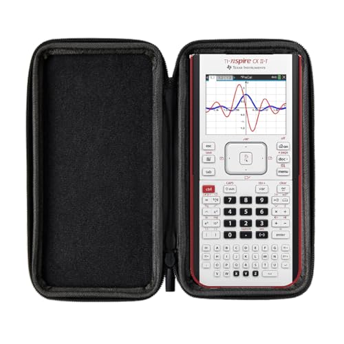 TI-Nspire CX II-T inkl. WYNGS Schutztasche Rot - Grafikrechner - Basic Set