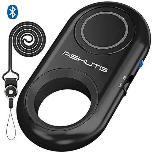 [Upgraded] Bluetooth Remote Shutter for iPhone & Android Camera Control Selfie Button