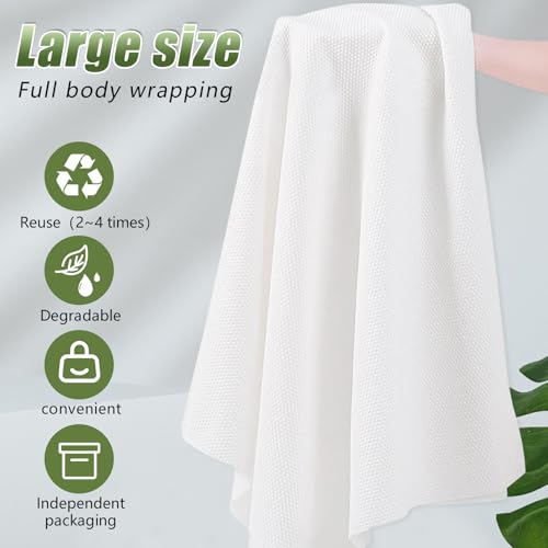 Serviettes de bain jetables séchage rapide drap de plage et natation