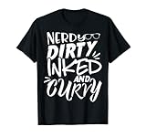 T-shirt Nerdy Dirty Inked and Curvy Clothing Tattoo T-Shirt