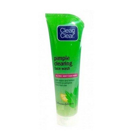 Clean and Clear Face Wash Pimple Clearing 40g Tube Amazon.in Beauty