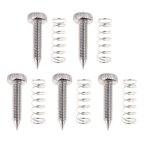 Juego de tornillos y resortes para pedal de batería (5 piezas) miniatura 3