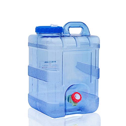 Water Storage Containers-Water Tank Water Storage Tank|Plastic Water Tank|Portable 10L15L20L Optional|Indoor And Outdoor (Color : Blue Size : 20L)