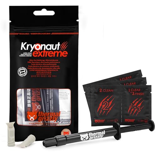 Thermal Grizzly Kryonaut Extreme - 2O - ɍ\ȃT[}y[Xg N[jOCv12t EFbg&6hC- CPU/GPU/PS4/PS5/XboxI[o[NbNȂM`ő剻܂