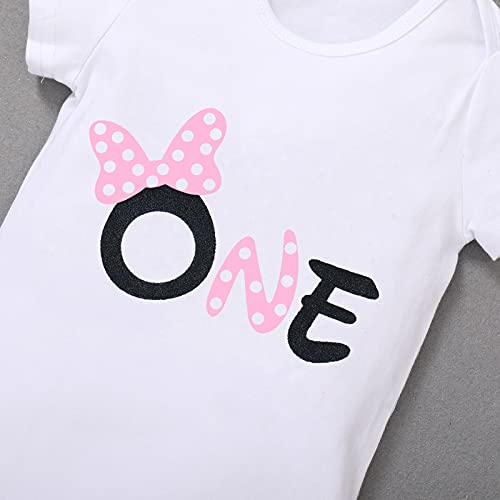 IMEKIS Neonate Minnie Compleanno Completo Manica