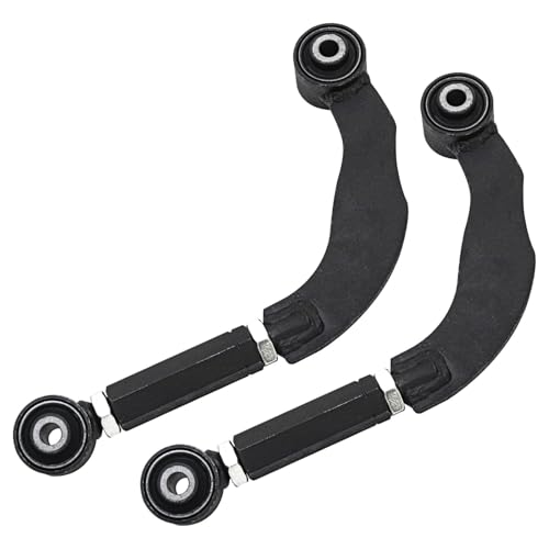 Image of Detroit Axle - Rear 4pc Shocks Absorbers Kit for 16-21 Honda Civic, 19-22 Insight, 2 Shocks Absorbers 2 Upper Control Arms 2019 2020 2021 Replacement