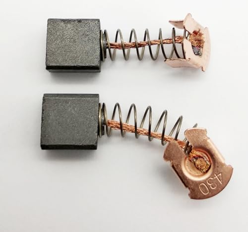Kraftfeld 1 par de escobillas de carbón CB 441, CB 432 para Makita BJR 181, BHR 202, BTW 450, BHS 630
