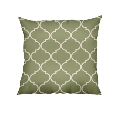 Image of SCPmarts Flower Printed Satin Cushion Covers Set of 5 - 16x16 Inch Square Decorative Throw Pillow Covers for Sofa, Living Room, Bedroom & Home Decor (C9)