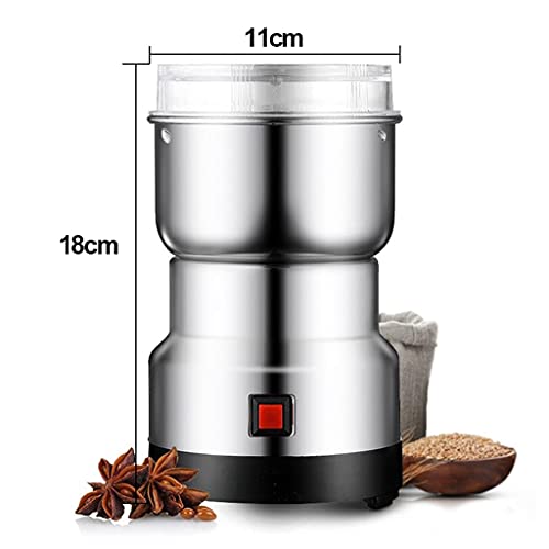 Hbao Molinillo de café eléctrico, Cereales de Cocina, nueces, Granos, Especias, Granos, Molinillo, máquina… - Imagen 8
