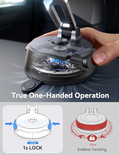 JOYROOM Tri-Fold Magnetic Phone Car Mount w/ 360° Rotation - image 4