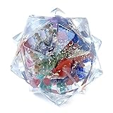 ブルーコーン パワーストーン ミックスストーン 天然石 オルゴナイト １６ポイント マルカバスター【あなたを守り 運勢を切り開く 16ポイント ミックスストーン入り マルカバスター オルゴナイト】お守り石 浄化 お守り石 クリア 石 レディース メンズ ギフト プレゼント (ミックスストーン)