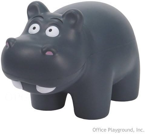 ARIEL Gray Hippo Stress Toy