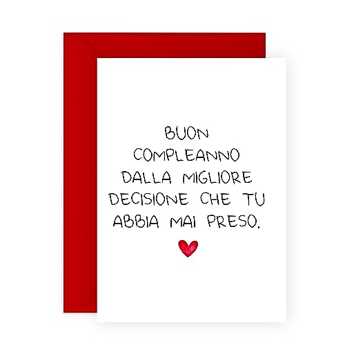 Biglietto Di Compleanno Divertente Con Scritta Rude C*nt - Per Marito, Fidanzato, Amico Scherzoso, Interno Vuoto, Formato A5 Con Busta