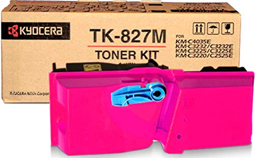 Toner TK-827M magenta pour imprimante Kyocera Mita KM-C2520
