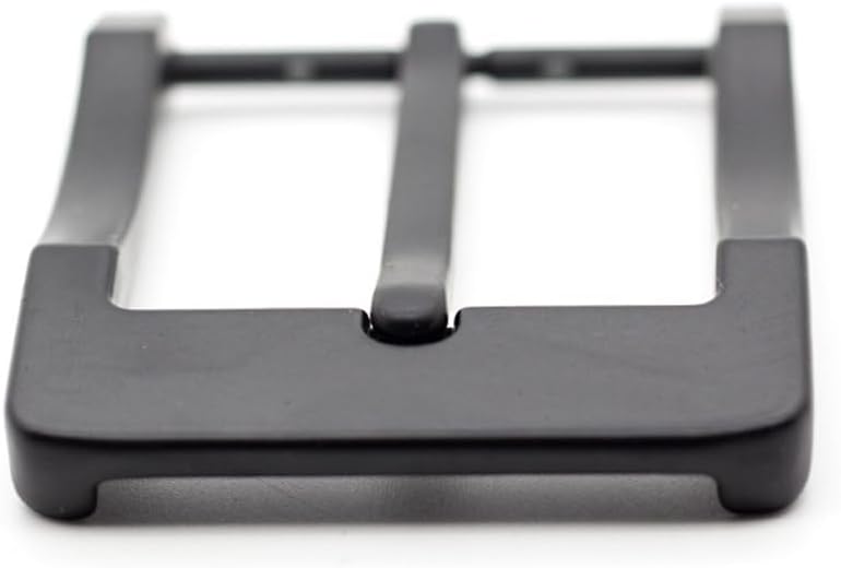 Men's Belt Zinc Alloy Pin Buckle 4.0 Black Plastic