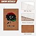 Leather Notebook for Men Women Vintage Libya Libyan Flag Rose Flower Notepad Lined 100 Pages A5 Ruled Sketchbook Journal for Drawing Writing Note Taking Travel Diary for Business Work College School