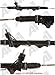 Reman Hydraulic Power Steering Rack & Pinon(Complete Unit) fits 2001-2007 Ma