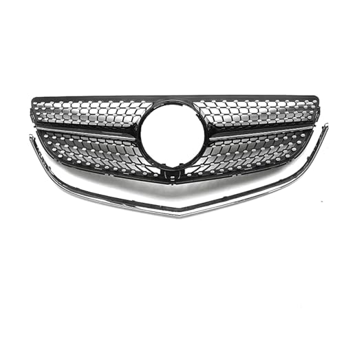 Grille calandre Mercedes E Coupé C207 W207 2014-2017 diamant noir pare-chocs