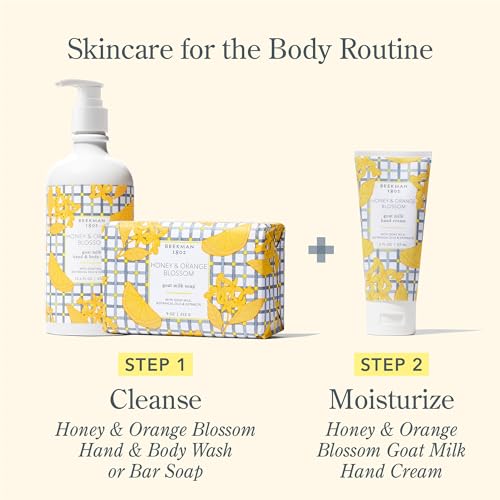 Beekman 1802 Goat Milk Hand Cream - Fragrance Free Hand Lotion For Deeply Hydrating All Skin Types - Lightweight, Non-Greasy & Sensitive Skin Safe - 2 oz - Packaging May Vary - Image 6