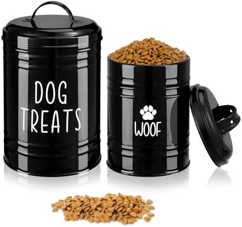 Food Canister Dog Food Container Decorative RAPTIZ Dog Food