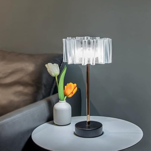Lampe portable à batterie avec intensité variable de 3000 K à 6000 K en acrylique - 4
