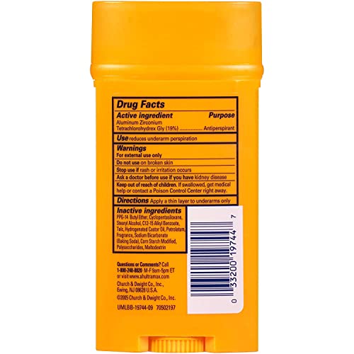 Image of ARM & HAMMER ULTRAMAX Anti-Perspirant Deodorant Active Sport 2.60 oz ( Pack of 2)