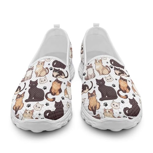 Women's Slip on Loafers Classic Comfy Walking Tennis Sneakers Low-Top Ballet Flat Nurse Work Shoes for Comfort2