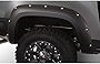 Bushwacker Pocket/Rivet Style Rear Fender Flares | 2-Piece Set, Black, Smooth Finish | 40138-02 | Fits 2015-2022 Chevrolet Colorado w/ 5.1' Bed