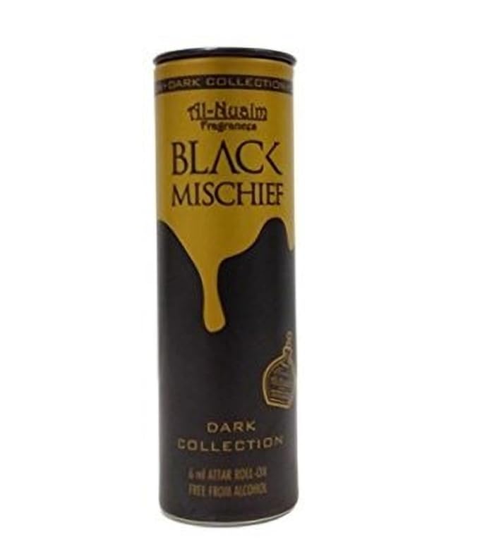Black Mischief Attar Perfume Oil, Spicy Woody Musk, Unisex, Alcohol-free, Vegan, Long Lasting, 6ml-image-36