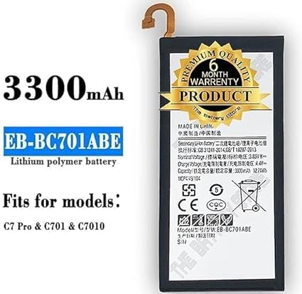 Image of Original EB-BC701ABE Battery for Samsung Galaxy C7 Pro /C7000 C7010 C2018 C701F Battrey with 6 Month Warranty****(G0043)
