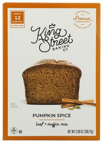 King Street Bak Ingram's Coconut Mix Loaf Muffin Pumpkin 13.99 oz (Pack of 12)