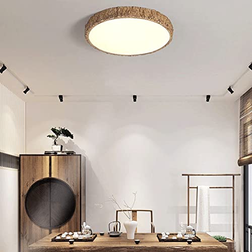 Lámpara de panel plano LED y plafón circular moderno para techo de dormitorio 3