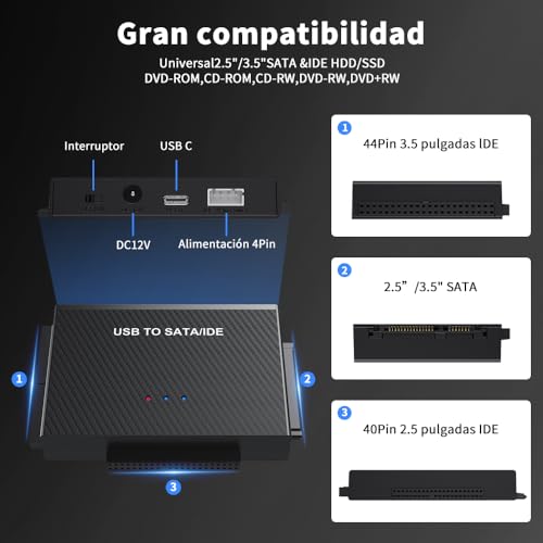 Adaptador para disco 8 Imagen adicional