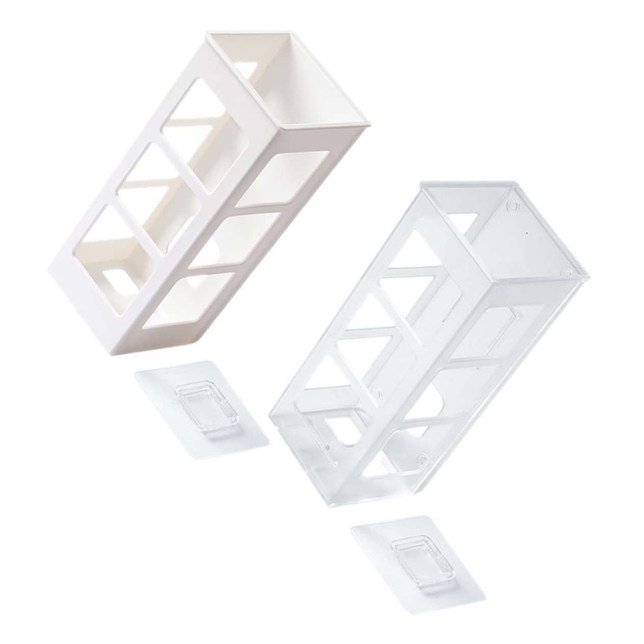 ORFOFE 4pezzi Per Asciugacapelli e Arricciacapelli Organizer Wall Mount Per Per Design e