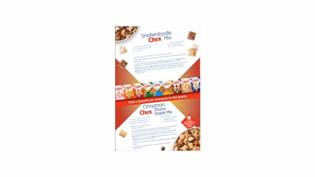 Cinnamon Chex Cereal, Gluten Free Breakfast Cereal, Made with Whole Grain, 12 oz