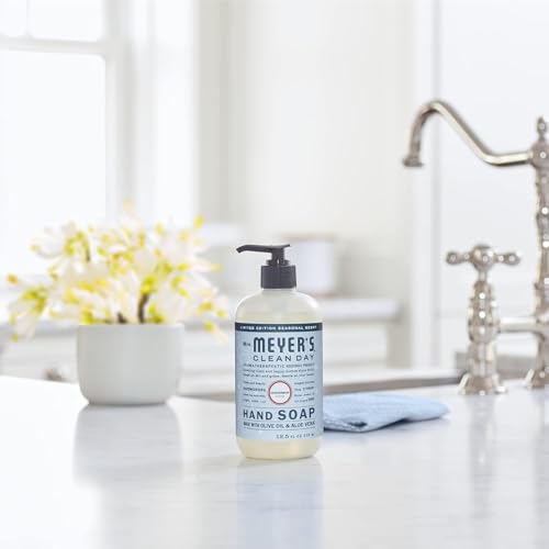 Image of MRS. MEYER'S CLEAN DAY Liquid Hand Soap, Snowdrop, 12.5 fl oz, 3 Pack