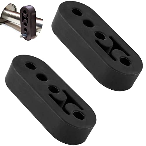 2pcs Staffa di Scarico in Gomma Scarico Marmitta