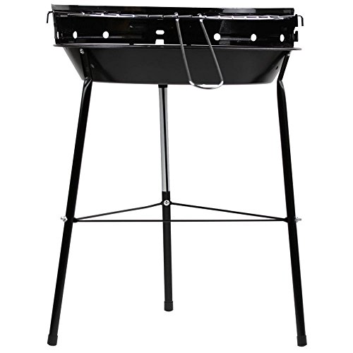 BBQ Collection Grill - BBQ Holzkohle - Leichter tragbarer Barbecue-Grill - Ø 43 cm - Zufällige Farbe – Bild 3