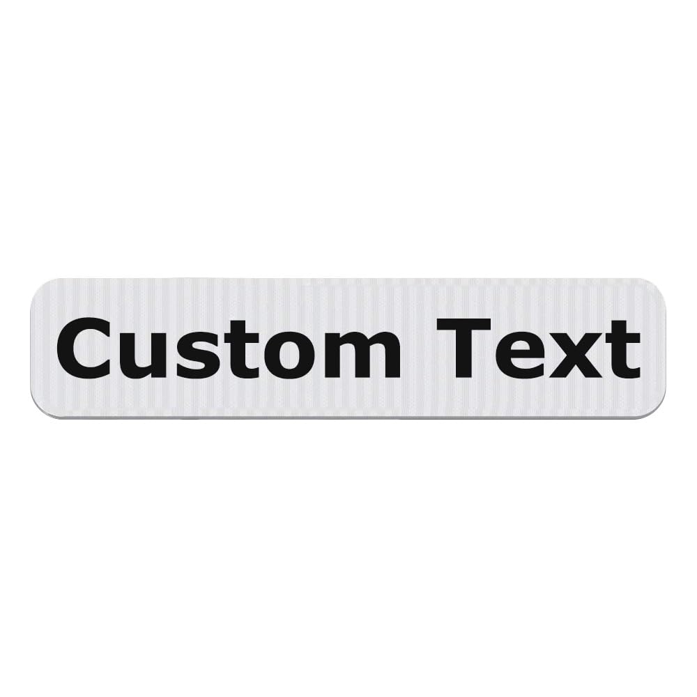 Create Your Own Personalized Single/Double Sided Custom Street Sign - 6" x 24" Metal Sign with 3M High-Intensity Prismatic Reflective Sheeting - UV