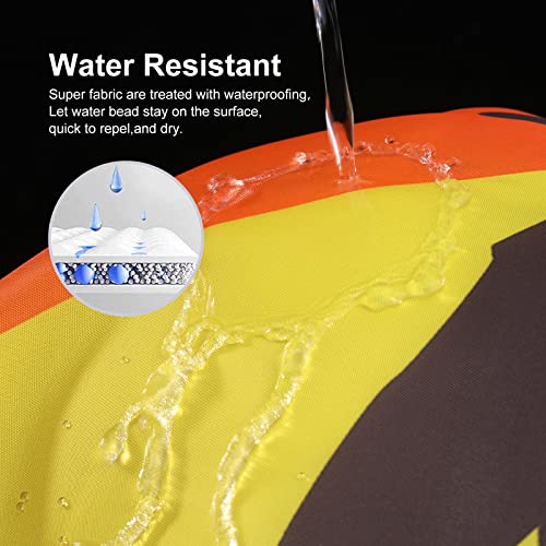 Western Cowboy Shower Curtain, Sunset Shower Curtain, Rustic Shower Curtain For Bathroom Silhouette Of Cowboy Couple Riding Horses At Sunset, Waterproof Fabric With 12Pcs Hooks, 72" W X 72" L #TOP3