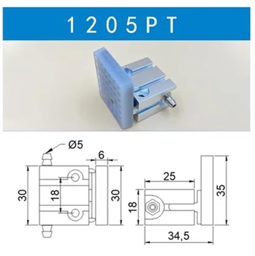 Cilindro de sujeción 1210PT y 1210WD con sensor para máquinas de moldeo 3